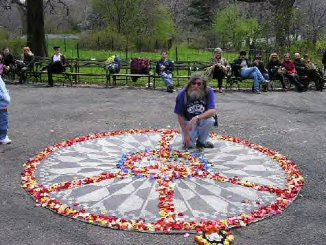 John at Strawberry Fields